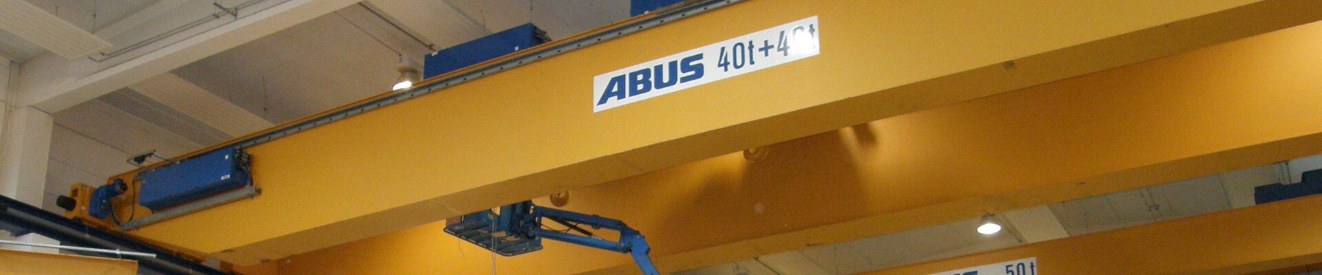 ABUS double girder overhead travelling crane