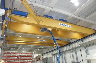 ABUS double girder overhead travelling crane