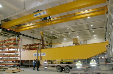 ABUS double girder overhead travelling crane