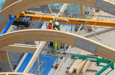 ABUS cranes in lifeboat stations on the English coast