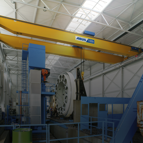 ABUS double girder overhead travelling crane 