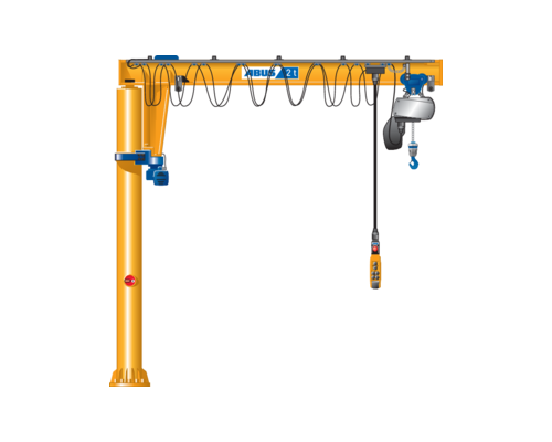 Figure ABUS column-mounted slewing crane VS